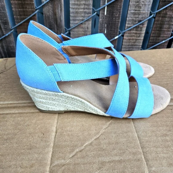 Style & Co. Women's Zaddie Wedge Sandals Size 8M - Picture 10 of 16